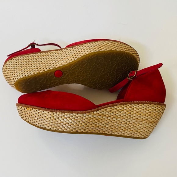CAMPER red platform shoes - Picture 2 of 3